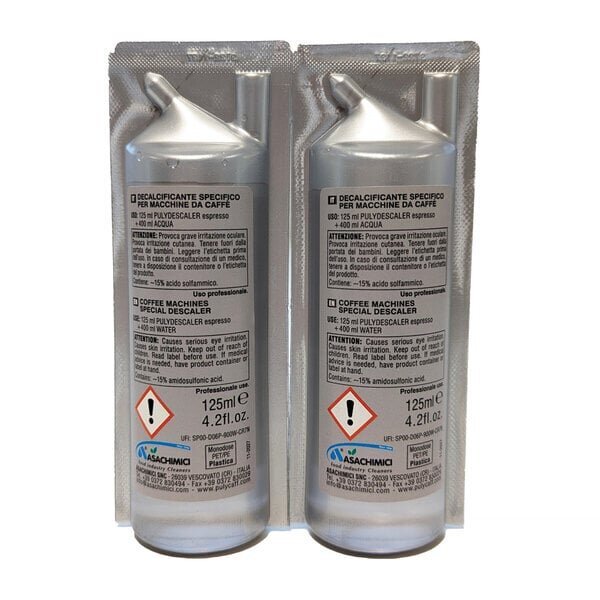 Lelit - PLA9204 Nestemäinen kalkinpoistoaine 2-pack (125ml kukin)