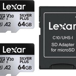 Lexar® Professional SILVER PLUS 64GB 2pack LMSSIPL064G-B2ANG
