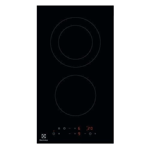 Liesi Electrolux LHR3233CK 2 x Hilight, domino 300, 29 cm, leikatut reunat