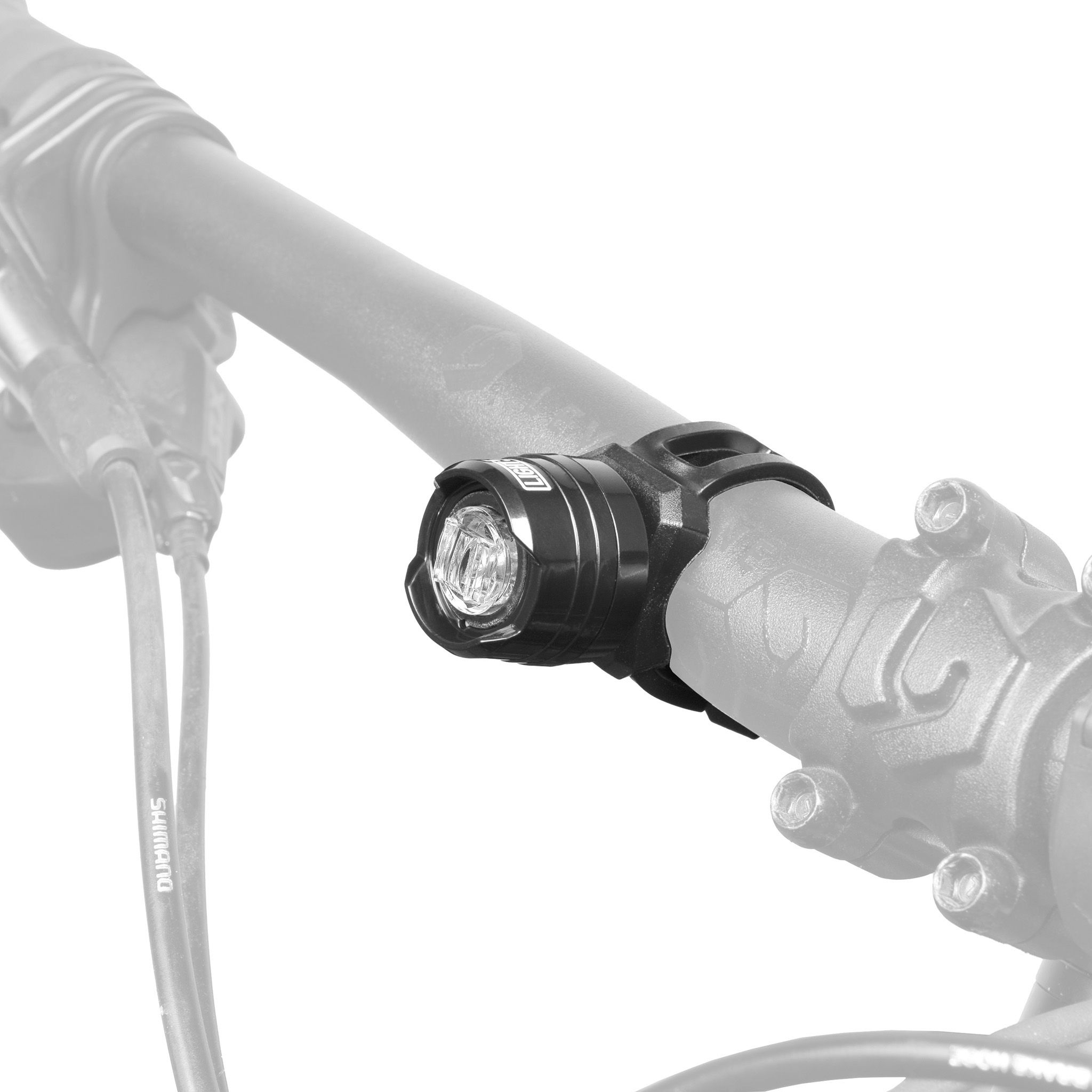 Cykellampa Light5 Easy V2 - 6 lm / 1 X CR2032, Framlampa