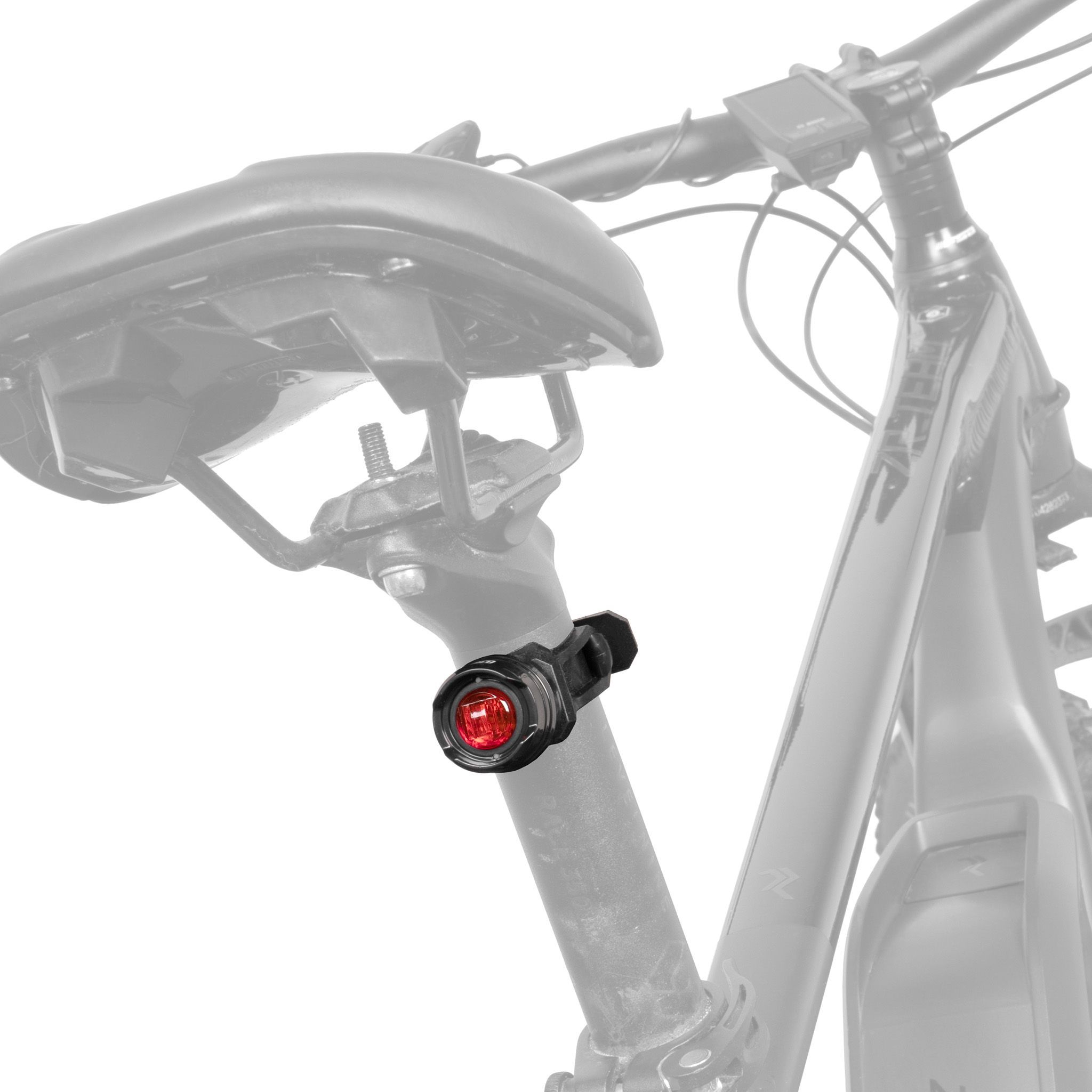 Cykelbaklampa Light5 Easy V2 - 2 lm / 1 x CR2032, Baklampa