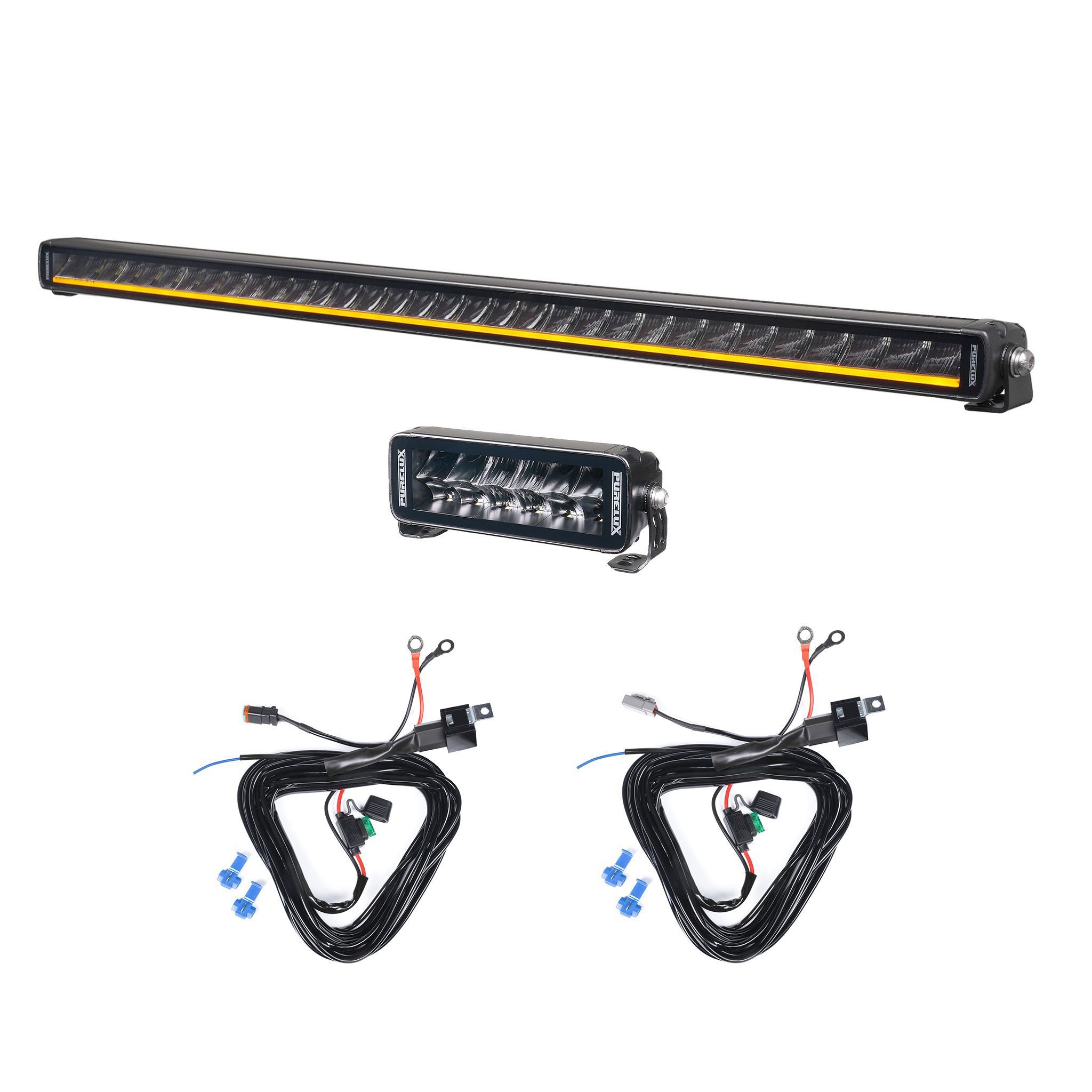 Extraljuspaket CFMOTO UTV (UForce&ZForce), Extraljuspaket (Purelux Black)