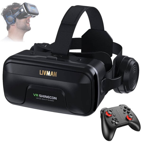 Livman VR-lasit bluetooth-ohjaimella SC-G04EA
