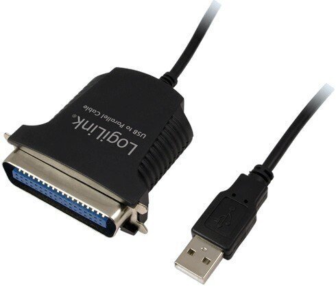 Kaapeli-sovitin LOGILINK AU003A LPT JA USB 2.0
