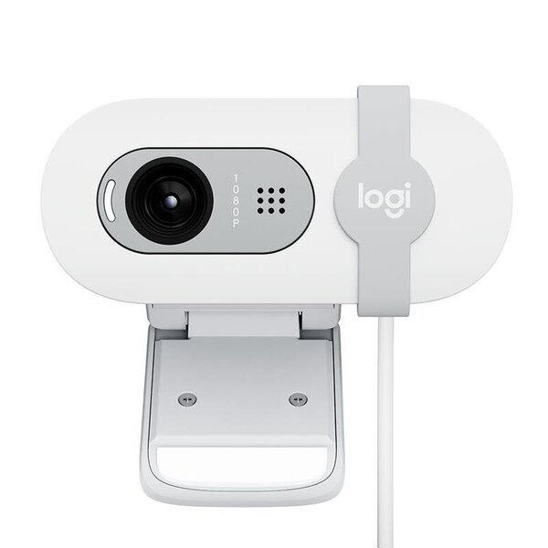 Logitech Brio 100, FHD, white - Webcam