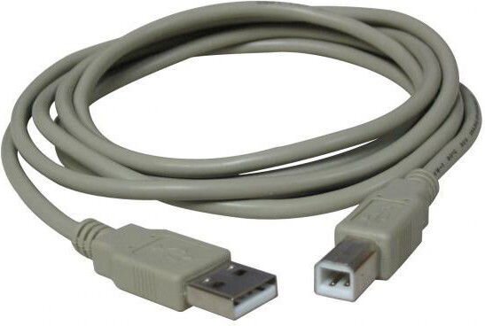 logo usb-kaapeli (2.0), usb a uros - usb b uros, 1,8 m, pistorasia, pistorasia