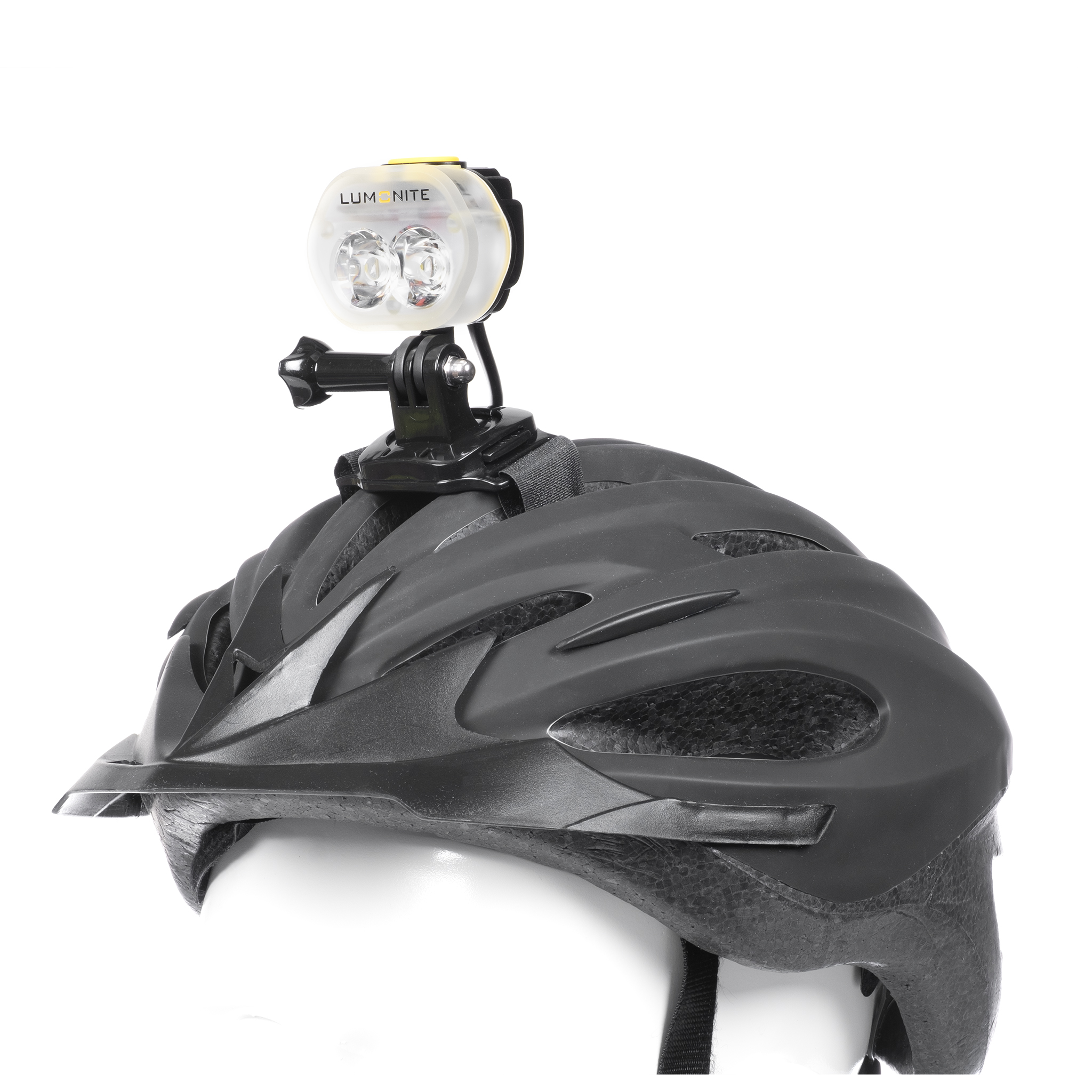 Cykelhjälmslampa LUMONITE® Air2 - 2489 lm / Laddbar, Grundpaket