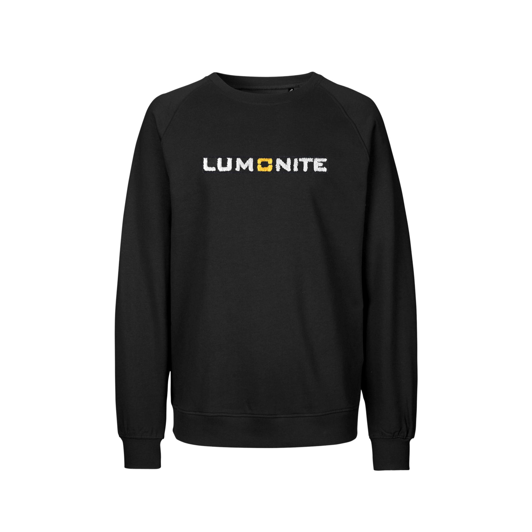 Tröja LUMONITE® Chenille text-logo - Unisex, Large