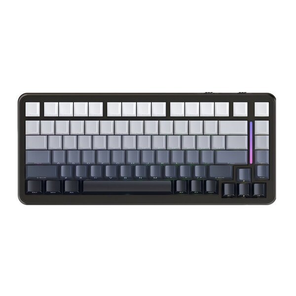 Attack Shark M86 Langaton mekaaninen näppäimistö Bluetooth RGB Side-veistetty E-Sports-pelin näppäimistö Full-Key Hot-SwapKuutamoinen yö