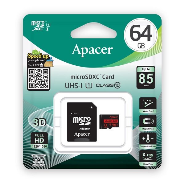 Apacer AP64GMCSX10U5-R 64GB