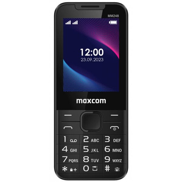 Maxcom MM248 musta