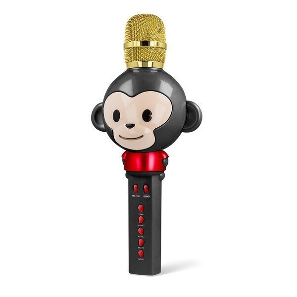 Maxlife Bluetooth mikrofonas su garsiakalbiu Animal MX-100 juodas