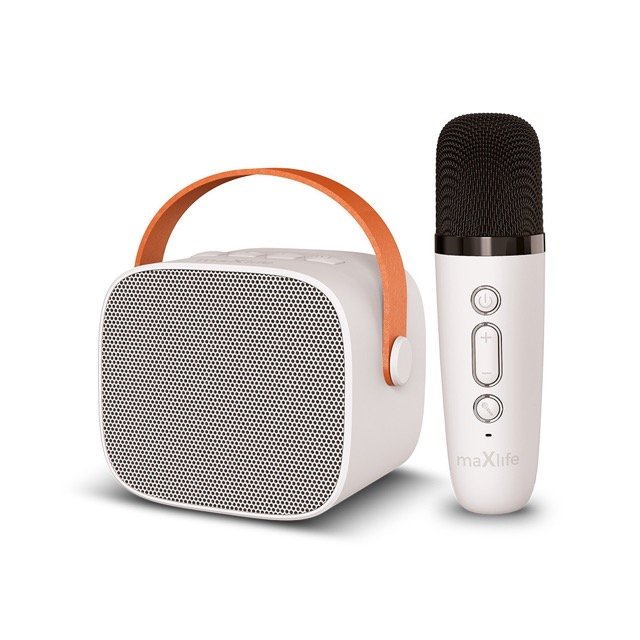 Maxlife MXKS-100 Bluetooth langaton karaoke kaiutin - Valkoinen