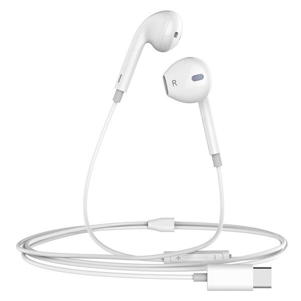 Mcdodo puhelinkuulokkeet kaapelilla Element USB type-C valkoinen HP-6070