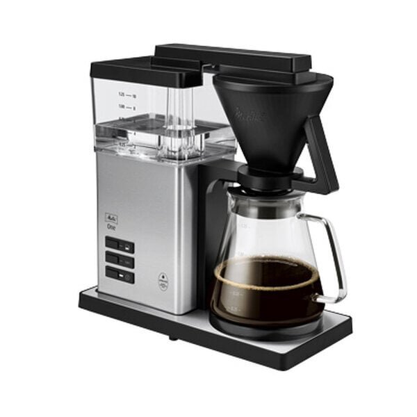 Melitta - Ruostumattomasta teräksestä valmistettu suodatinkahvinkeitin
