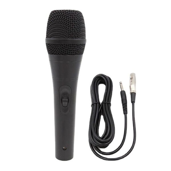 Mikrofoni karaoke, musta