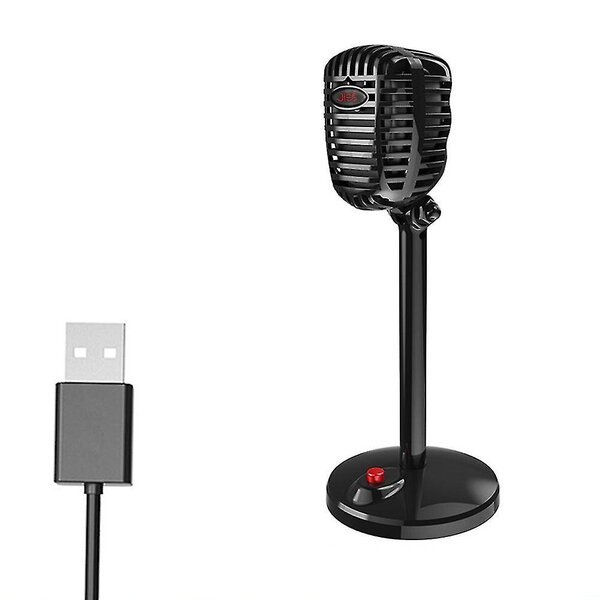Mikrofoni Vintage Style USB 3.5 mm
