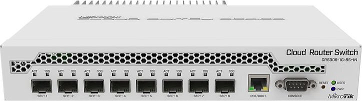 Mikrotik NET SWITCH 8PORT SFP+/CRS309-1G-8S+IN MIKROTIK