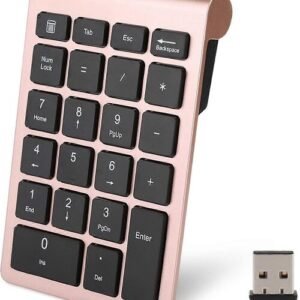 Mini-numeronäppäimistö, rose gold, 22 näppäintä