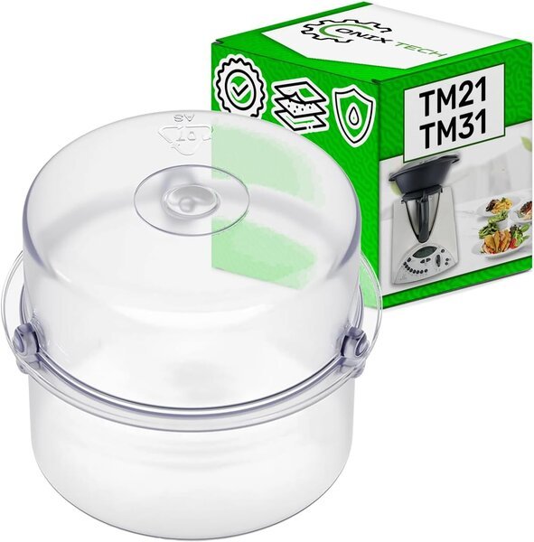Mittakuppi 100 ml:n elintarvikekoneeseen Vorwerk Thermomix Tm31 Tm21 Onix Tech