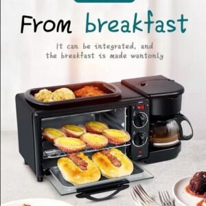 Monitoiminen aamiaislaite"3 in 1"