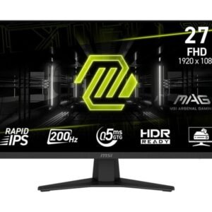 MSI MAG 274F 27"FHD Rapid IPS 200Hz 300cd/m2 0.5ms