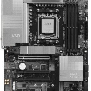 MSI PRO X870-P WIFI - Emolevy AMD X870E, AM5, ATX, DDR5, Wi-Fi 7, 7.1 Audio, PCIe 5.0, Gigabit LAN
