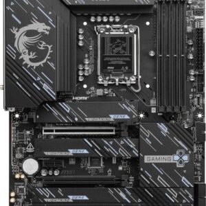 MSI Z890 GAMING PLUS WIFI Intel Z890 ATX-Emolevy, LGA 1851, DDR5, 7.1 Audio, Wi-Fi ja Intel Core Ultra-yhteensopiva