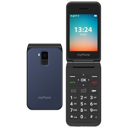 MyPhone Flip LTE, black|blue