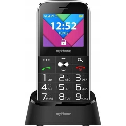 MyPhone Halo C, 32 MB, Dual SIM, musta