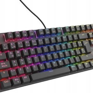 Näppäimistö Genesis NKG-2155 Musta Espanjalainen Qwerty