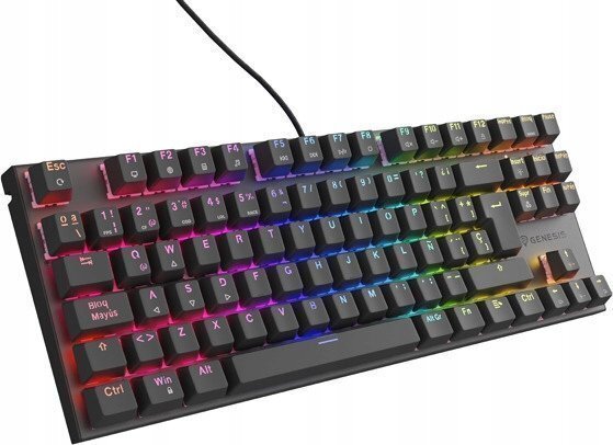 Näppäimistö Genesis NKG-2155 Musta Espanjalainen Qwerty