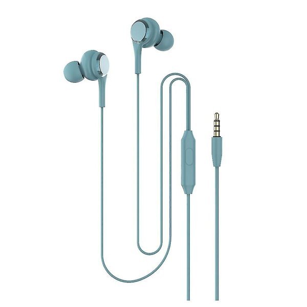 Nappikuulokkeet 3,5 mm, vihreät, 1 kpl