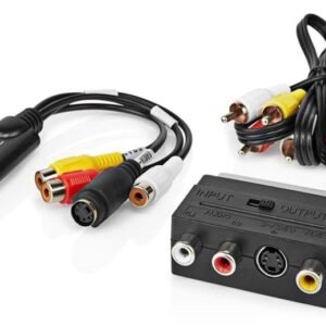 Nedis USB 2.0/480p/3xRCA
