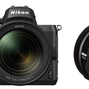 Nikon Z5 + Nikkor Z 24-70mm f/4 S + FTZ II -sovitin