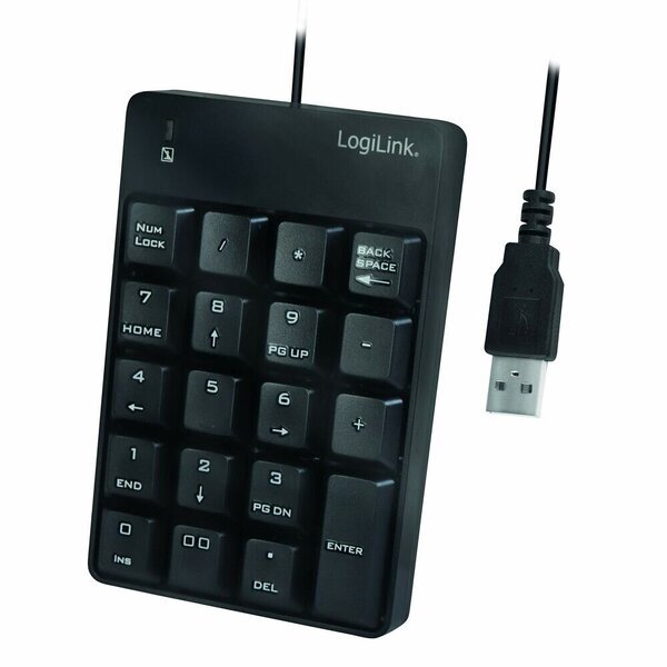 Numeronäppäimistö logilink id0184 (käytä a+)
