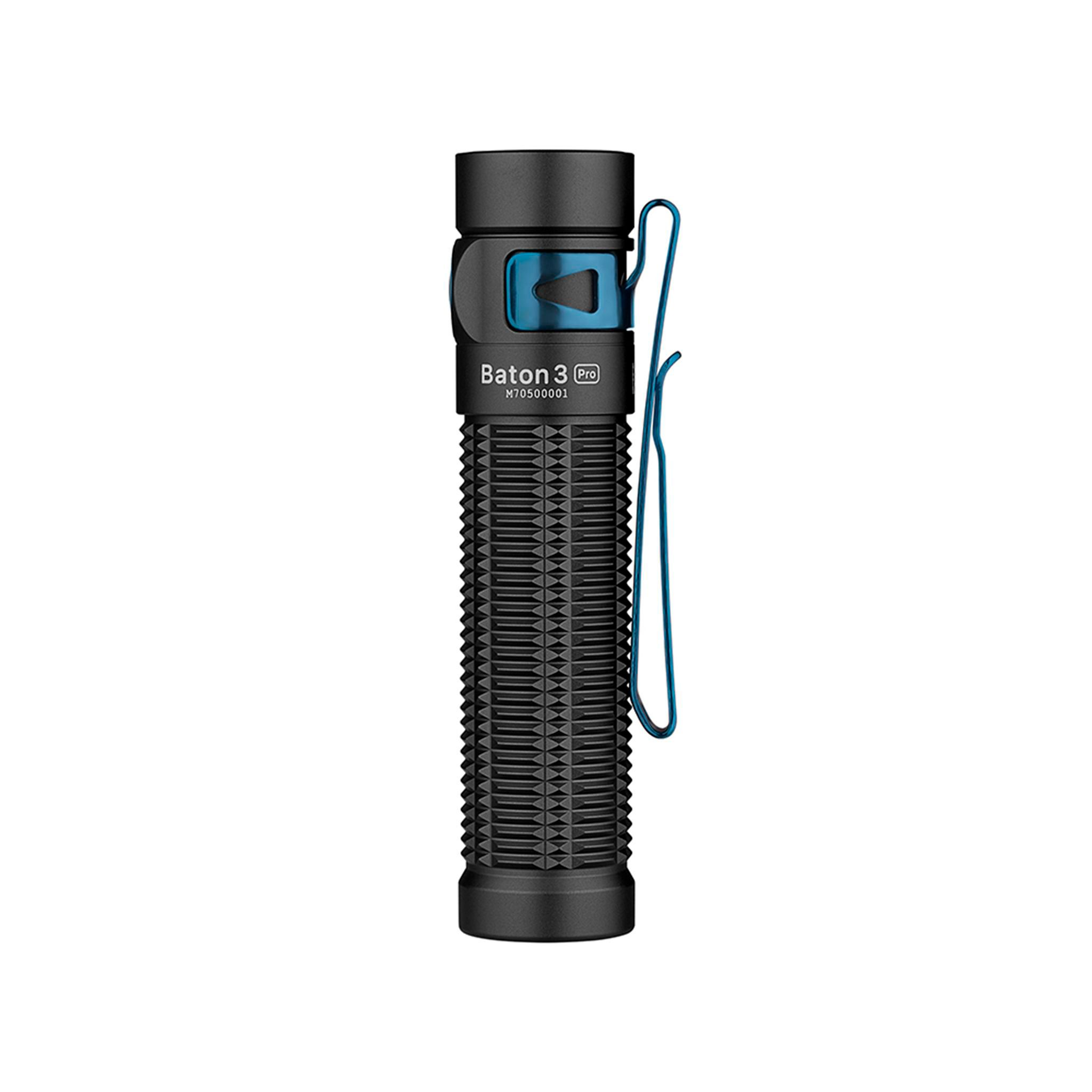 Ficklampa Olight Baton 3 Pro - 1500 lm / 101 mm / Laddbar, Svart