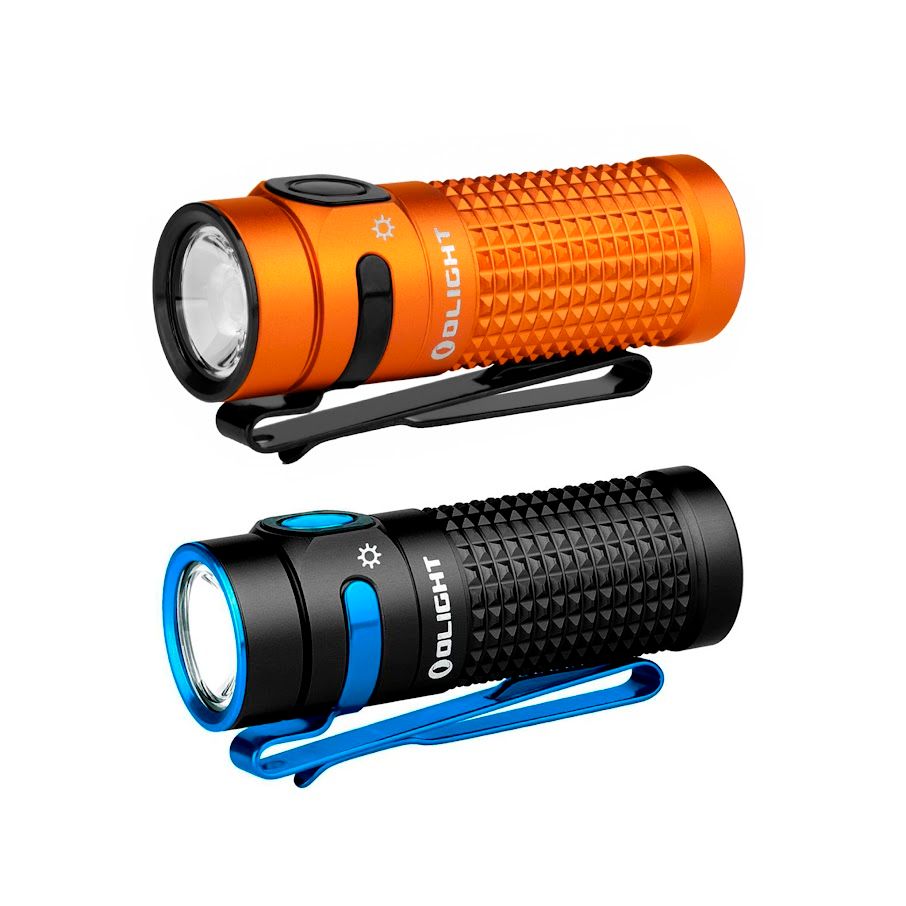 Ficklampa Olight Baton 4 - 1300 lm / 63 mm / Laddbar, Svart