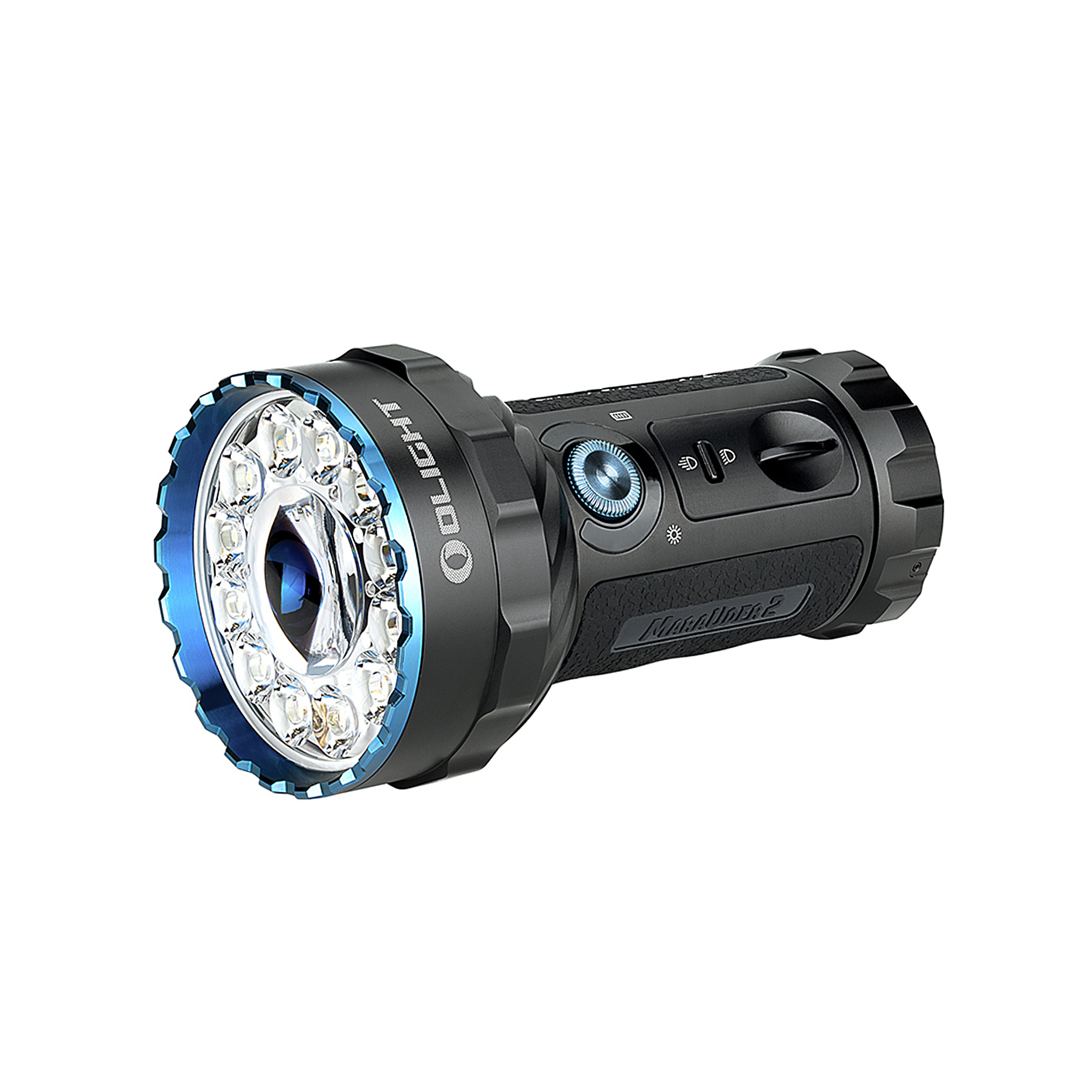 Sökljus Olight Marauder 2 - 14000 lm / 140 mm / Laddbar