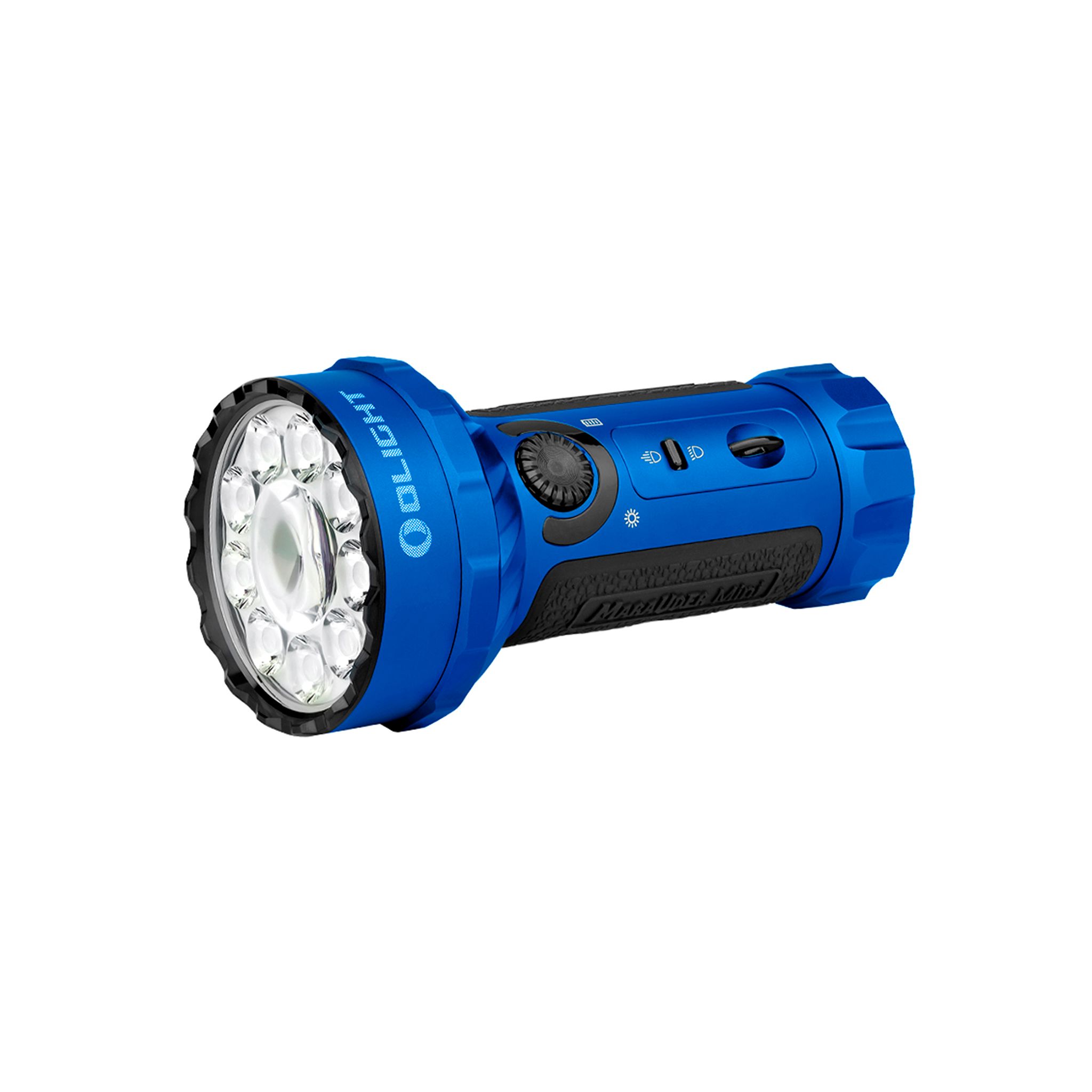 Ficklampa Olight Marauder Mini - 7000 lm / 130 mm / Laddbar, Blå