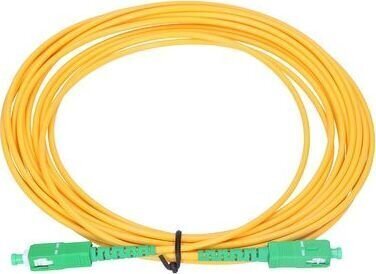 Optinen yksimuotokuitukaapeli SC/APC-SC/APC Simplex, 3 mm, 5 m