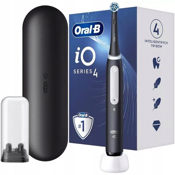 Oral-B iO Series 4 Matt Black hammasharja