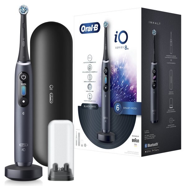 Oral-B iO 8 iOM8.1A1.1BD -sähköhammasharja, musta