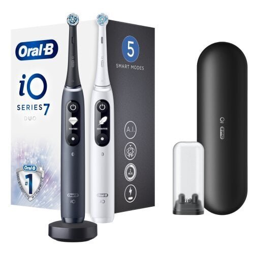 Sähköhammasharja Oral-B iO 7 iOM7D.2H2.2BD, Duo-pakkaus