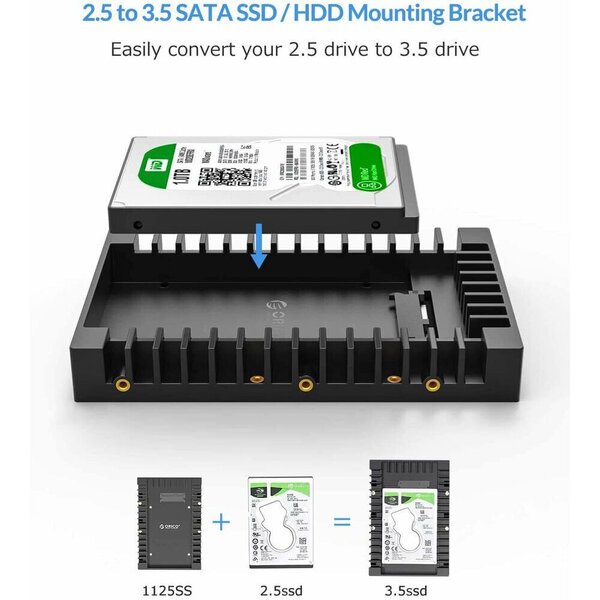 ORICO HARD DRIVE CADDY 2,5-3,5 tuumaa