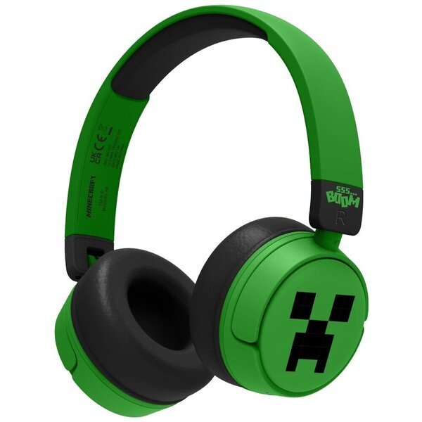 OTL - Minecraft Green Wireless Headphones