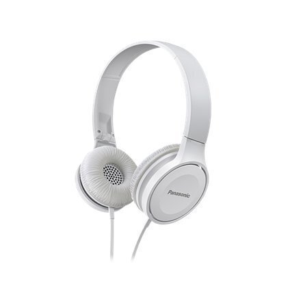 Panasonic langalliset on-ear kuulokkeet RP-HF100E-W