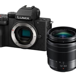 Panasonic Lumix DC-G100D + LUMIX G VARIO 12-60mm f/3.5-5.6 Asph. (Musta)