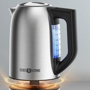 Paris Rhone 2200 W 1,7 l sähkökeitin hopea/harmaa