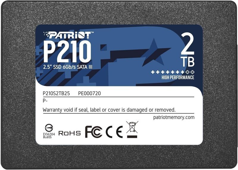 Patriot P210 SSD 2TB